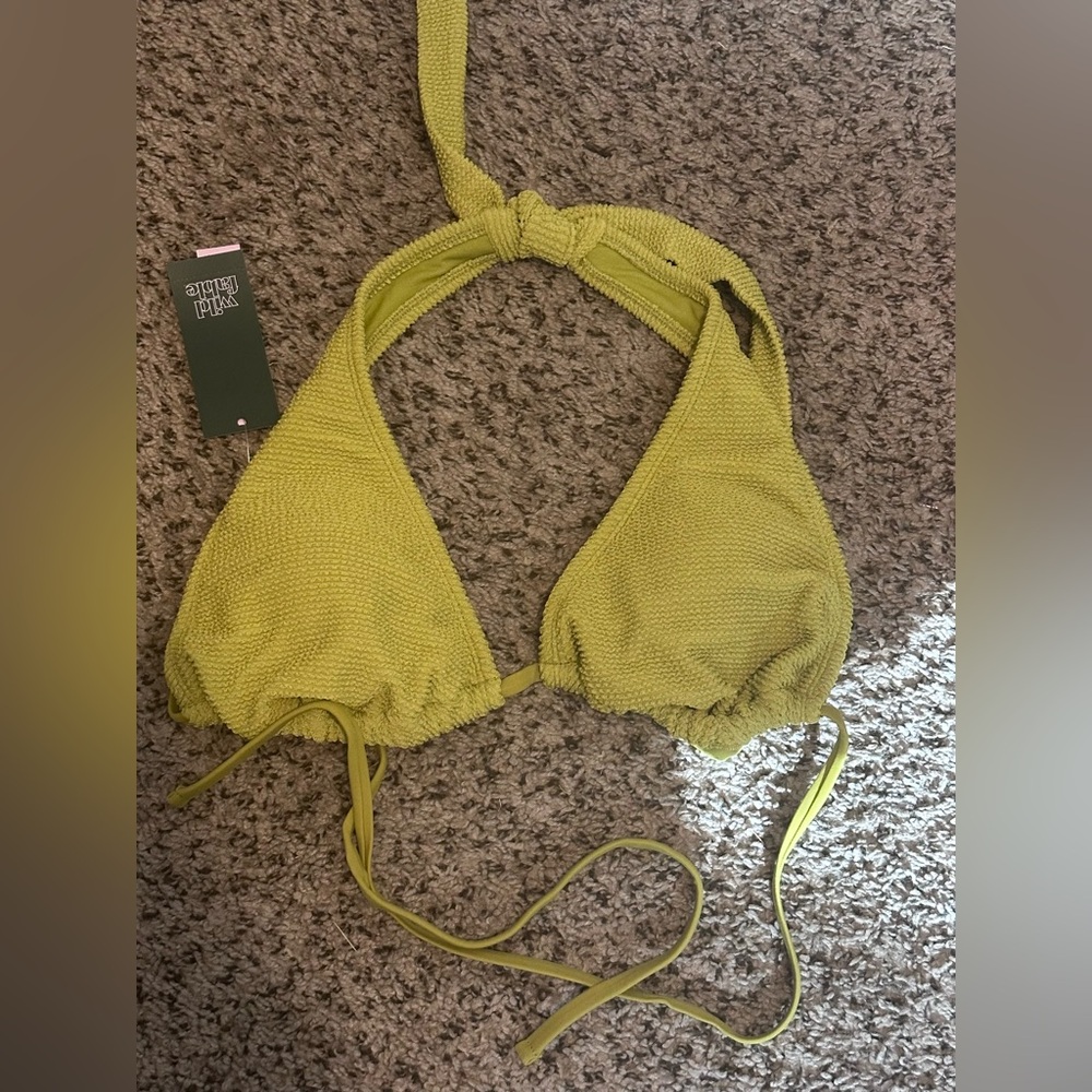 Wild Fable Lime Bikini Top